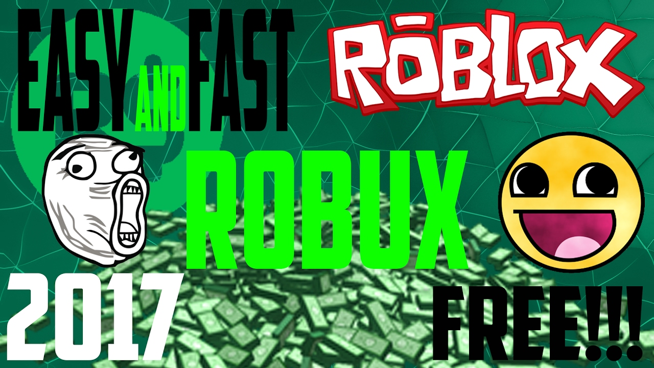 How To Get Free Robux Easy And Fast In Roblox 2017 Skit Youtube - roblox how to get free robux fast simple and easy 2017