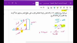 زاوية الارتفاع والانخفاض | شرح واضح ومبسط