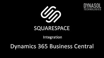 Squarespace Integration Promo - Dynamics 365 Business Central