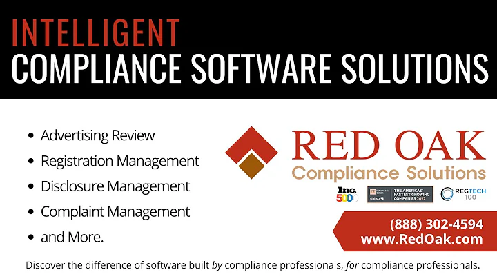 Red Oak Compliance Solutions Overview