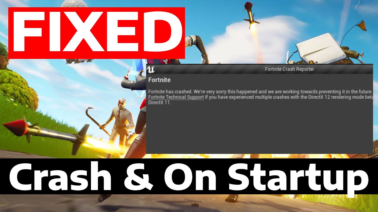 Fix Fortnite Crash on Startup & While Playing the Game in Chapter 5