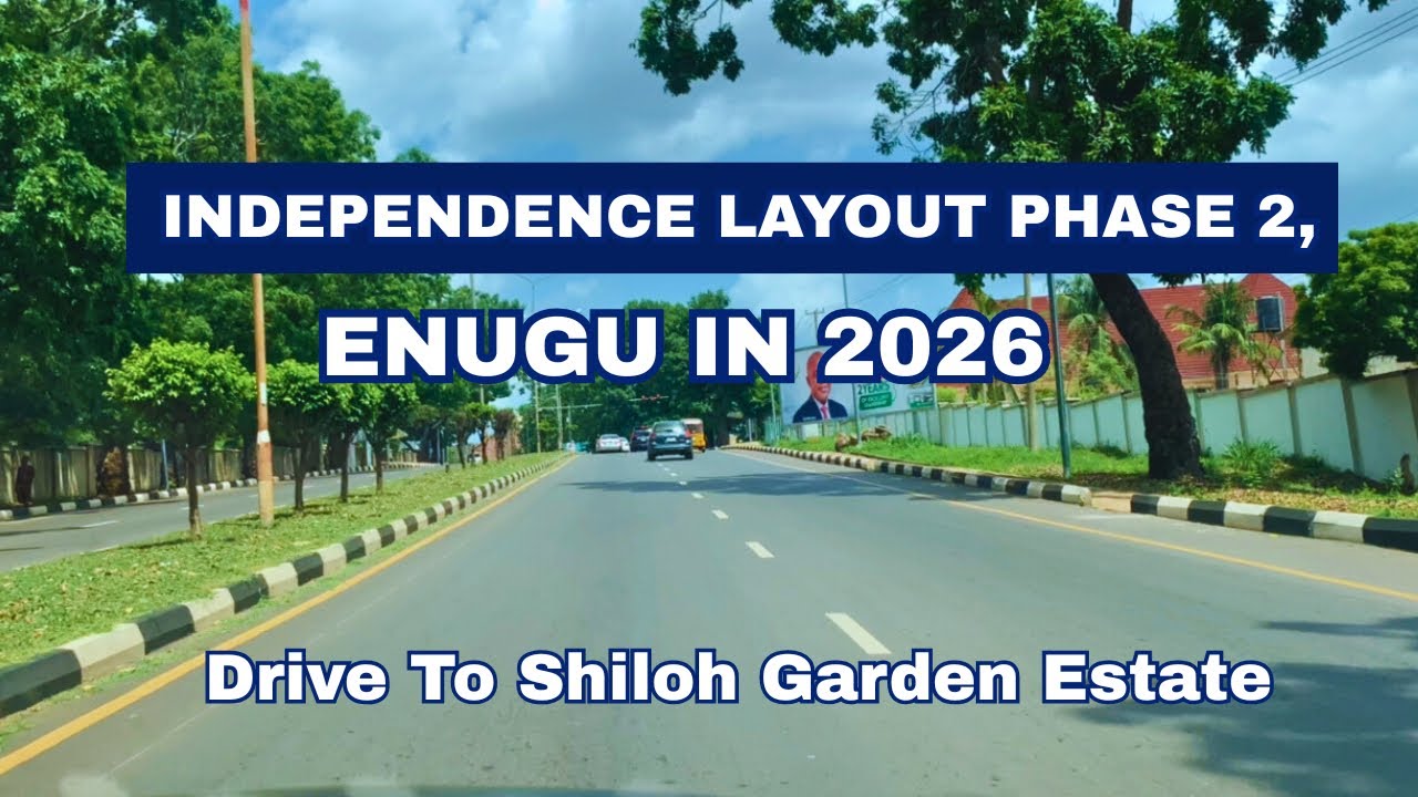 Drive-Through Independence Layout Phase 1 To Phase 2 in 2026 | Shiloh Garden Estate, Enugu Update