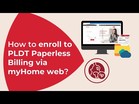 How to enroll to PLDT Paperless Billing via myHome web | #QuickTips