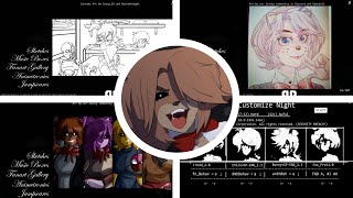 Five Nights In Anime Reborn - All Jumpscares & Extras