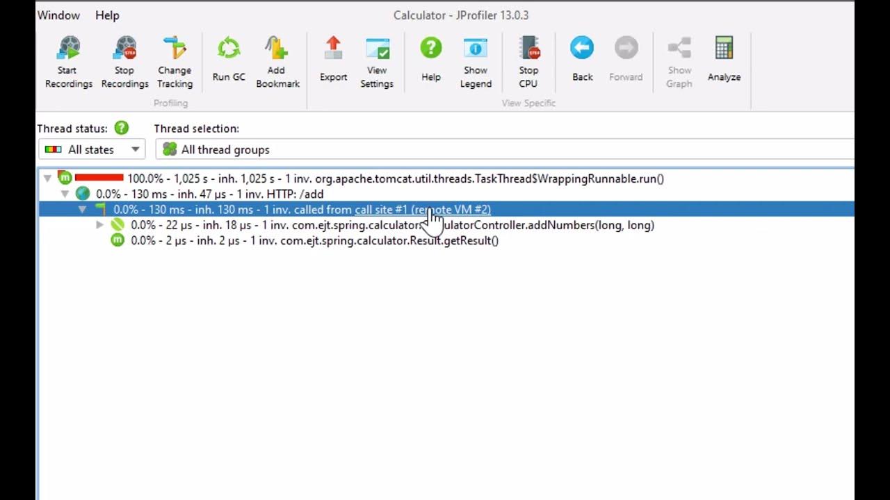 Profiling HTTP calls and tracking them between JVMs YouTube