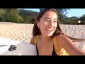 zoom midterms + surfing accident- college vlog in hawaii!