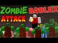 Let's Play Roblox Zombie Attack Level 22 Watch out for Bosses!