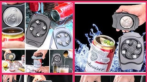 BỘ DỤNG CỤ KHUI MỞ NẮP LON NƯỚC NGỌT LON BIA CẦM TAY ĐA NĂNG TIỆN DỤNG HÀNG CAO CẤP