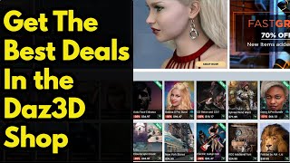 Daz3D Shop - How To Get The Best Deals