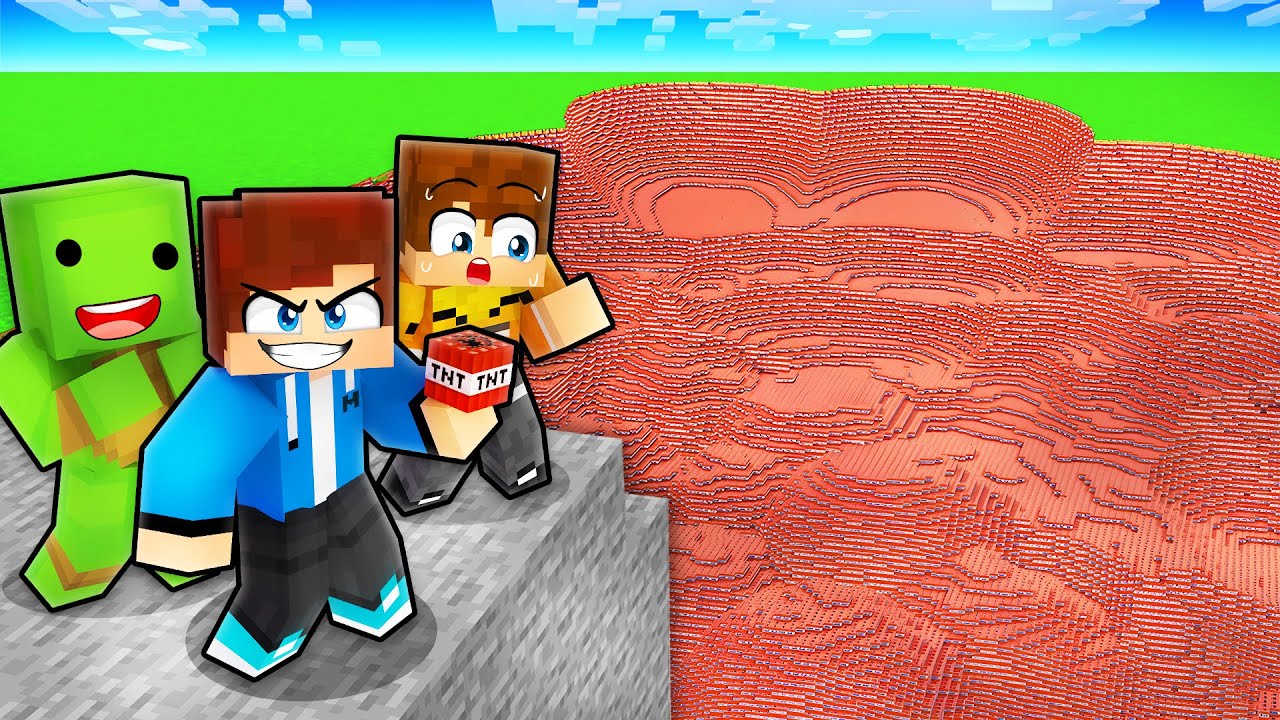 TESTUJEMY NAJMOCNIEJSZE TNT z SmileSlow w Minecraft!