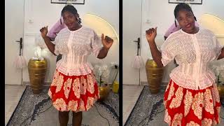 How to cut and sew a blouse with snatched waistline