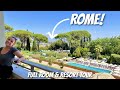 Arriving in Rome, Italy! ROME CAVALIERI, A Waldorf Astoria Hotel | Room &amp; Resort Tour | July 2022