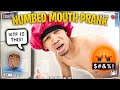 I NUMBED HIS ENTIRE MOUTH! (PRANK)