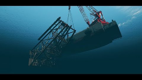 Offshore Jacket Installation Animation | Offshore Animation