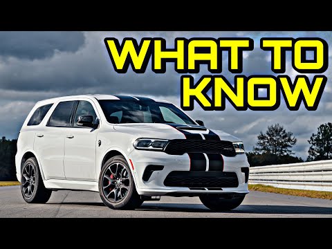 What Everyone NEEDS To Know About The 2021 Dodge Durango