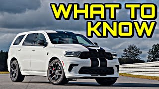 What Everyone NEEDS To Know About The 2021 Dodge Durango