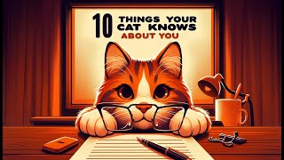 10 Things Your Cat Knows About You That You Don't! by gooofcat 225 views 3 months ago 1 minute, 55 seconds