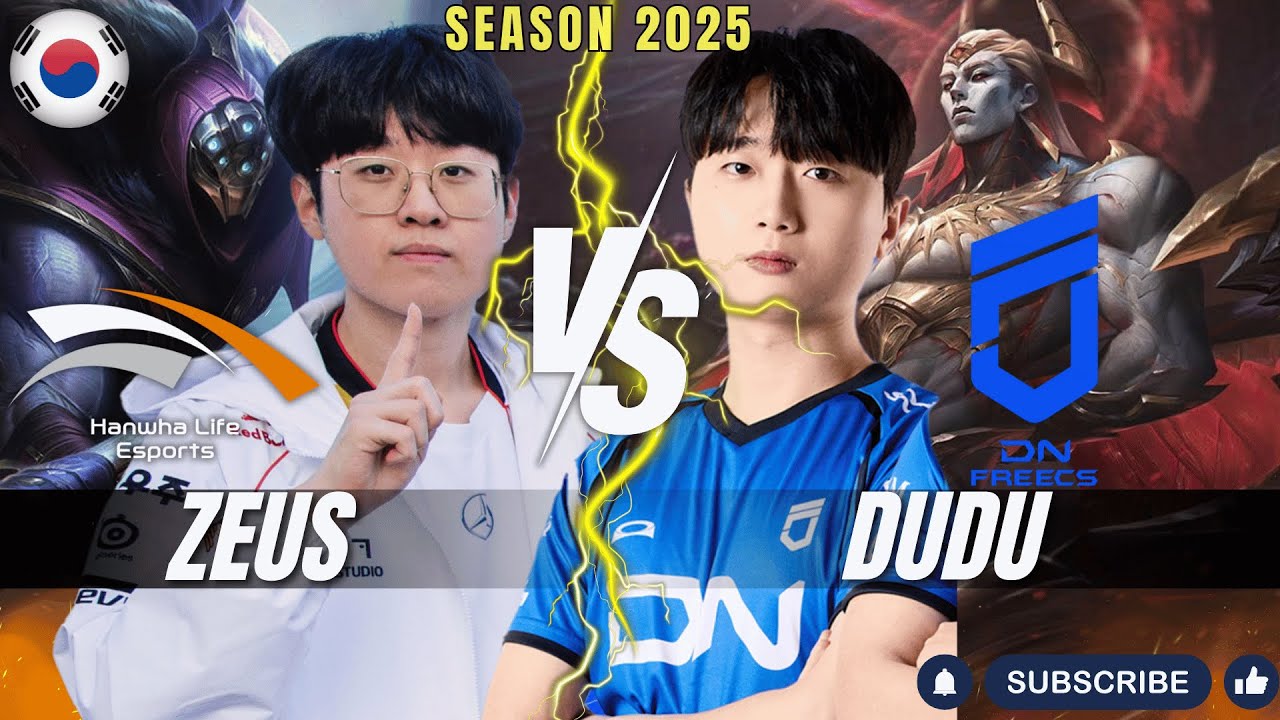 HLE Zeus JAX vs DNF DuDu ZAAHEN Top - Patch 25.24 KR Ranked | lolrec