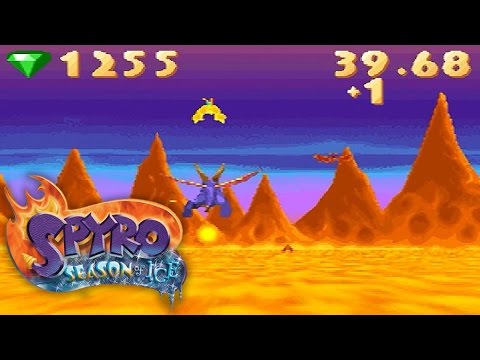 Let S Play Spyro Season Of Ice Part 6 Stone Age Speedway Youtube