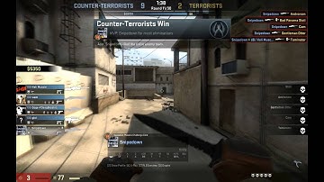 CS GO: AWP {ACE} - 2 Collat - 3 Seconds - Comp. [Dust II]