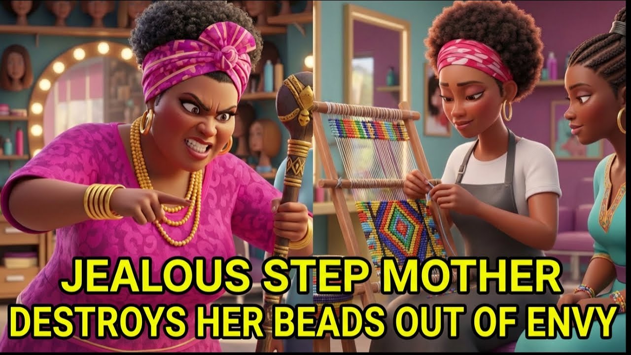 Wicked Stepmother Destroys Her Beads; Lives To Regret It 😱| Amazing African Folktales