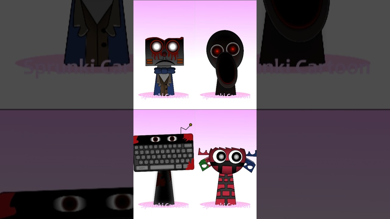 Sprunki King Dice, Keybordi,Brickston,Pyramid Phase 2