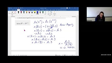 6.6 Solving Exponential and Logarithmic Equations