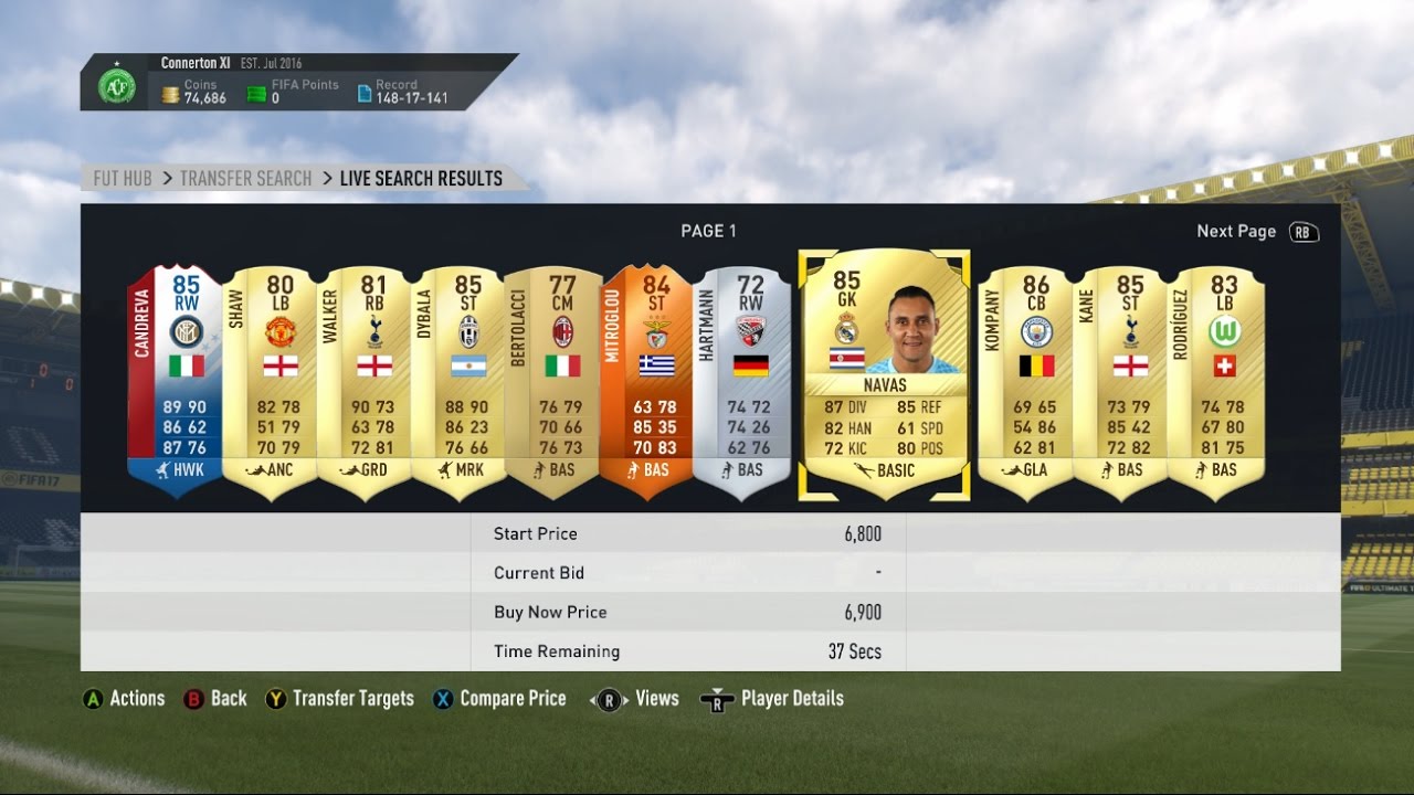 Best TOTS SBC Investments !!! - Fifa 17 Team Of The Season SBC Investments