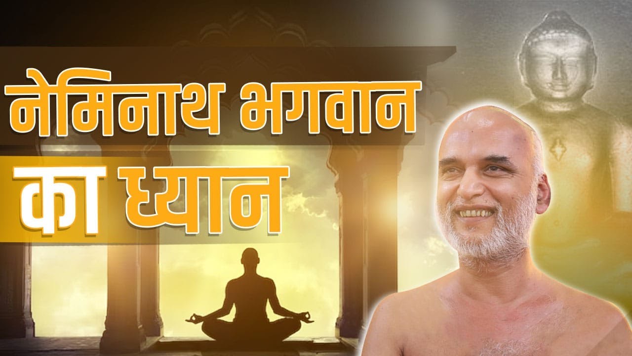 नेमिनाथ भगवान का ध्यान | दर्शन विशुद्वि भावना | 28 Dec 2023 Live | Muni Shri Veersagar Ji