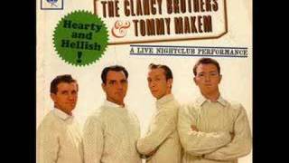 Clancy brothers and Tommy Makem - Courtin in the kitchen chords