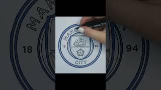 FC Manchester City #asmr #fuutbol #soccer #sutisfying #coloring #drawing  #logo