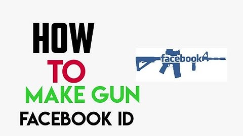 How To Make Gun Symbol Facebook Account In 2020