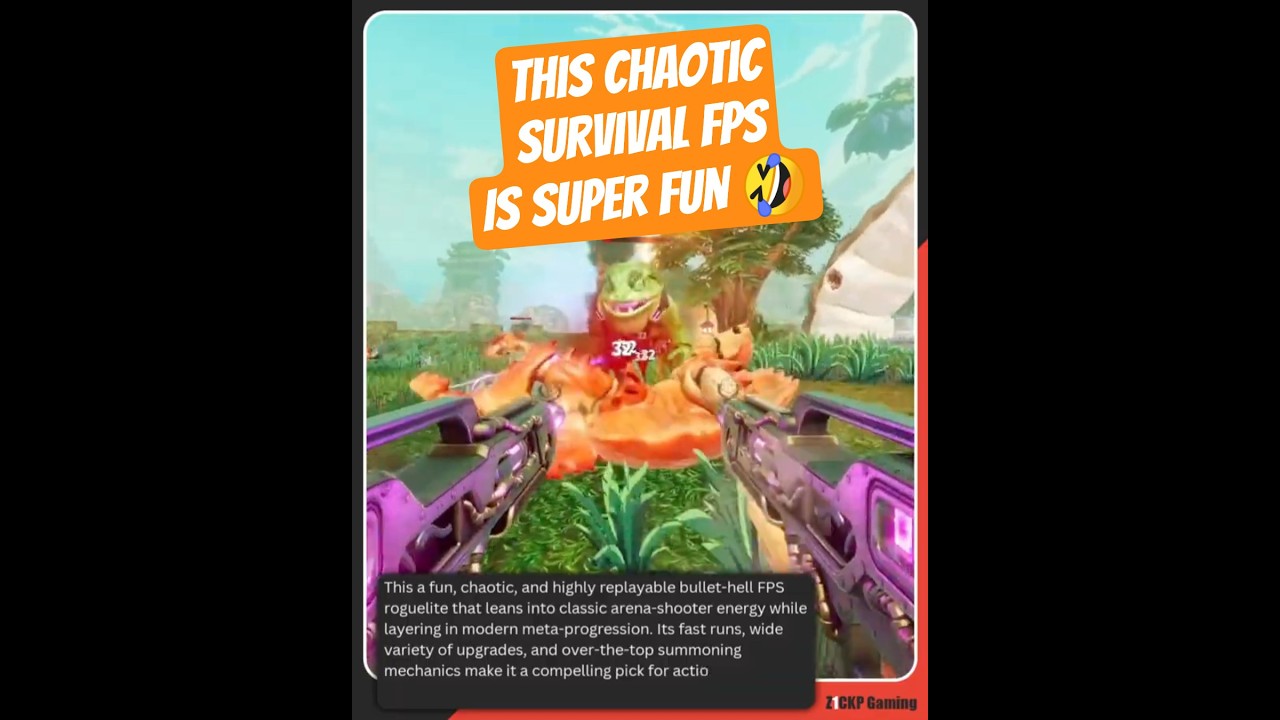 THE NEW BEST FPS SURVIVAL ROGUELITE OF 2025! Slyders Indie Game Review by Z1CKP Gaming