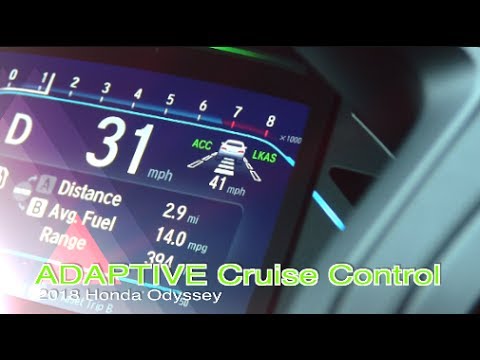 2017 honda odyssey adaptive cruise control