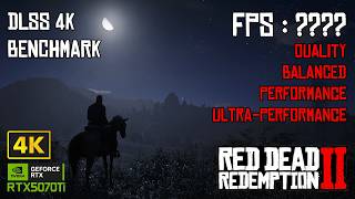 Red Dead Redemption 2 - 5070 Ti | 4K | ALL DLSS BENCHMARKS (Max Settings) #rdr2 #dlss