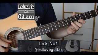 Lick No1 - Yesiloveguitar