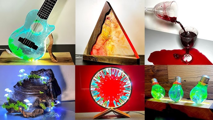 5 Most Amazing Epoxy Resin Lamps / Resin Art 