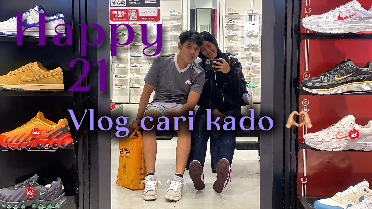 VLOG CARI KADO SAMPE 2 HARI AKHIRNYA DAPET 