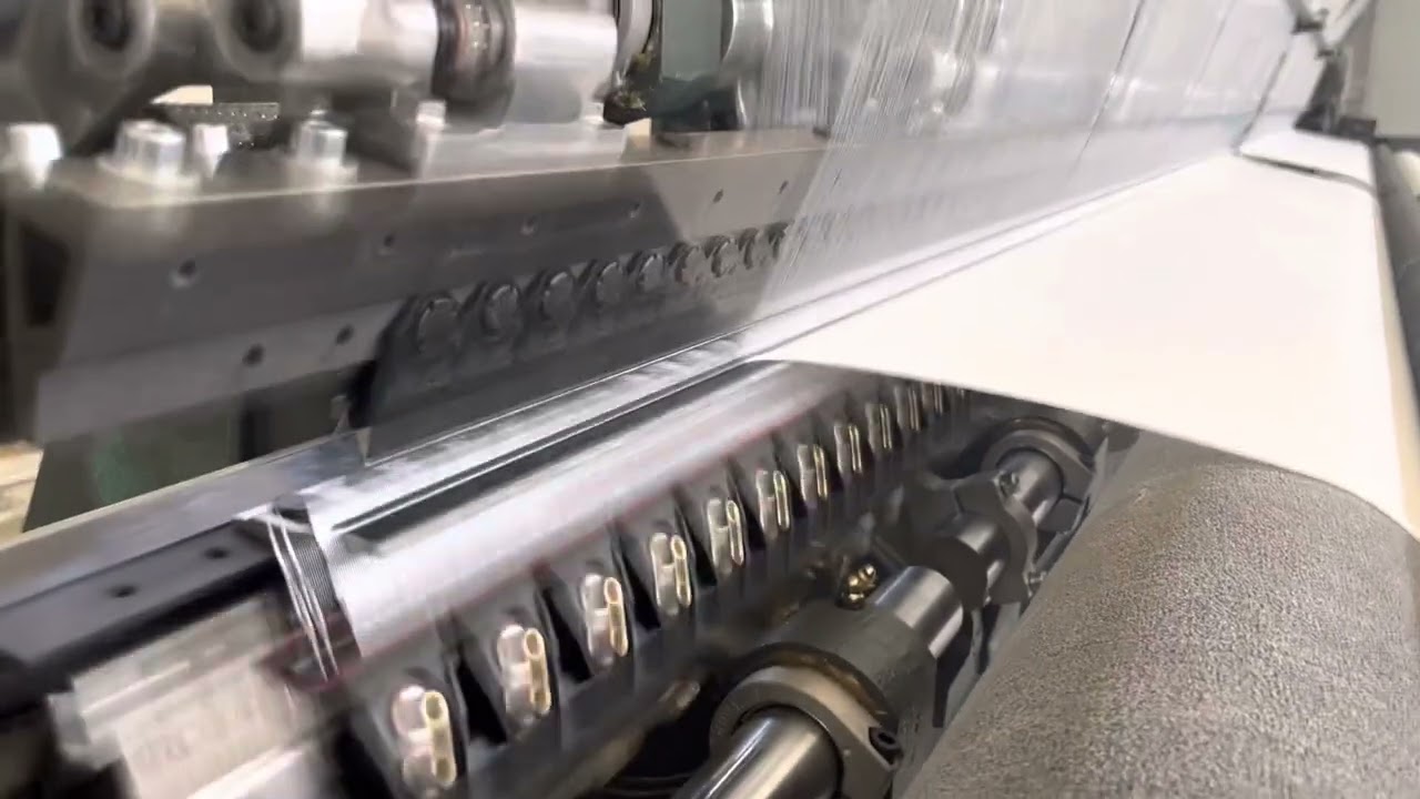 Automotive Upholstery Fabric Machine | Tricot Warp Knitting Machine for Car Fabrics