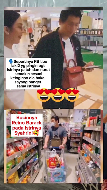 Pak RB bisa bucin juga ternyata #shorts #syahrini #reinobarack #artist #videoviral #fyp