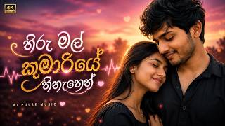 Hiru Mal Kumariye Hinahen 🌼 | ඇස් දෙකට හොරෙන් | Edm/Thabla mix | Heart Touching Music Video