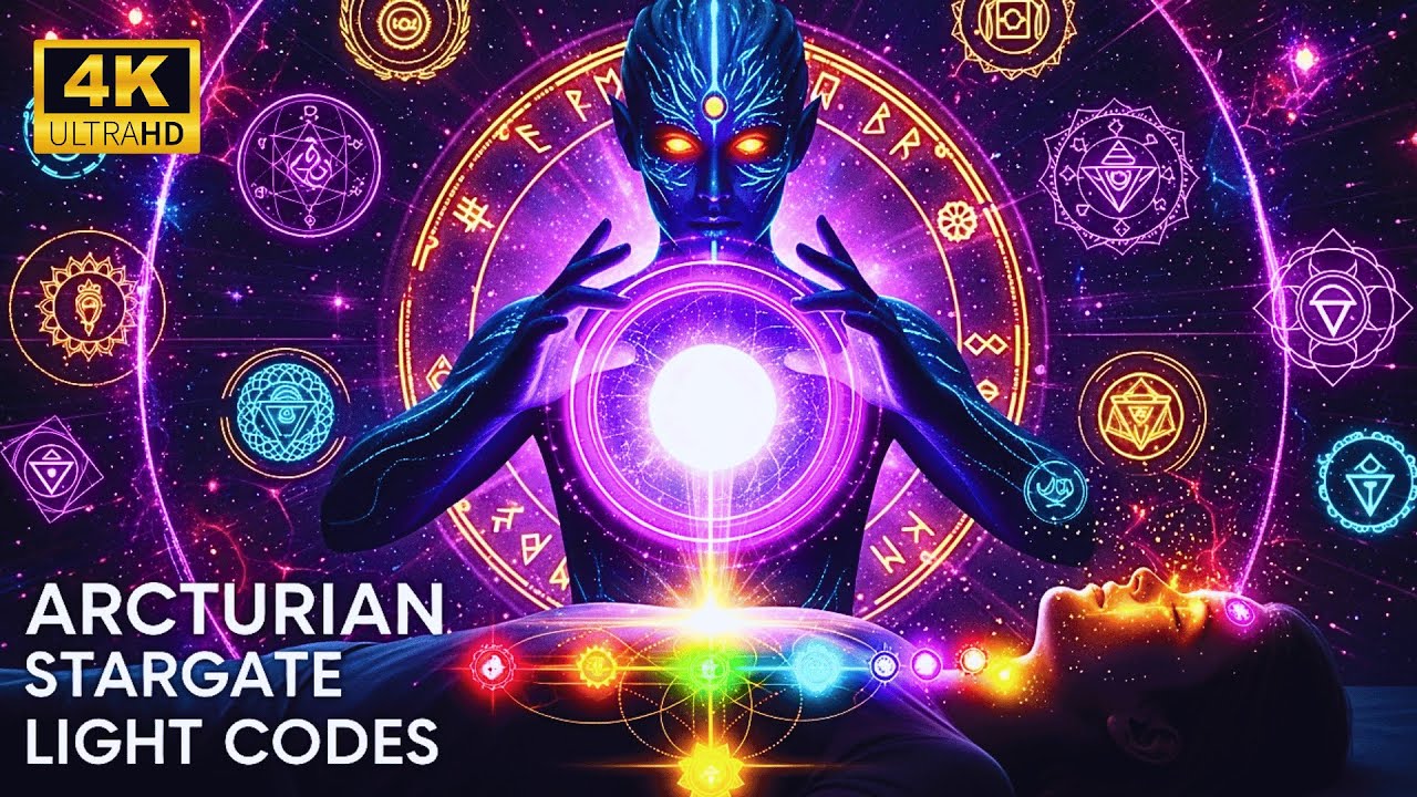 ARCTURIAN STARGATE LIGHT CODES 🌠 Meditation for Starseed Awakening ...