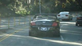 Sharon Stone Was Seen Driving Her Elegant Black Bentley Convertible Along Sunset Boulevard