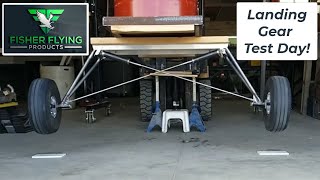 NEW LANDING GEAR DROP TEST - ALGY YATES BUILDS YOUNGSTER RIBS