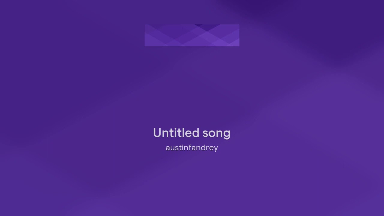 Untitled song