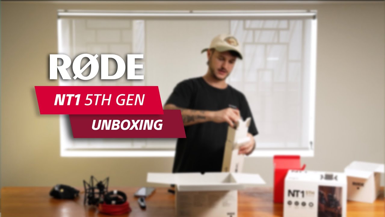 Rode NT1 5th Generation Unboxing - YouTube