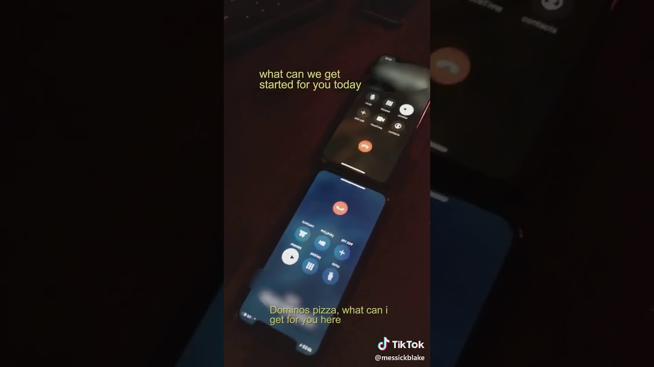 Mistake of calling two pizza places