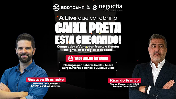 Live Caixa Preta: Comprador x Vendedor sem filtros!