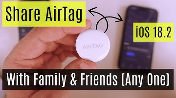 How to Share AirTag Location With Family or Anyone in 2025 (iOS 18.6.2) | Stop Location Sharing
