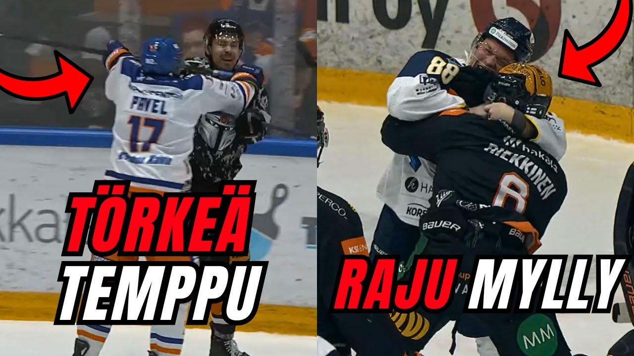 Törkeitä ulosajoja ja kuohuttavia tuomariratkaisuja - Viikon Liigan huippuhetket